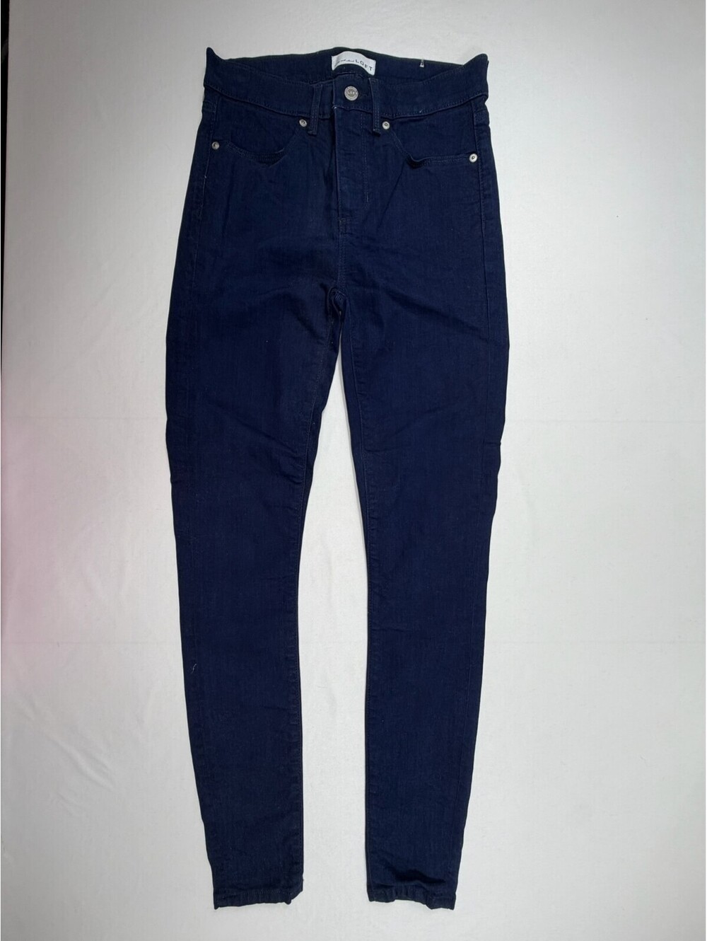 LOFT Slim Pockets Dark Blue Skinny Jeans Size 26/2